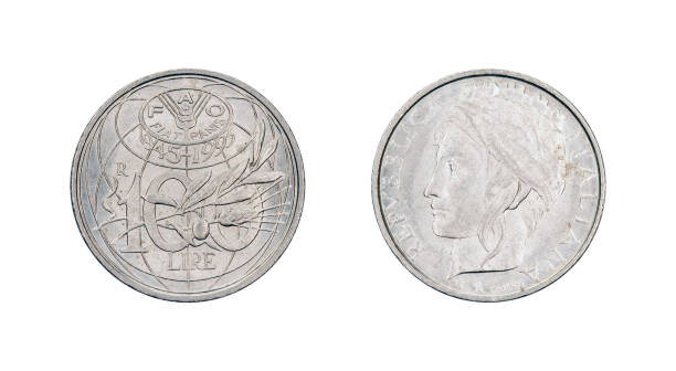 istock 100-Lire-Coin, Italy, 1995 171347391