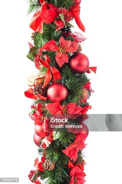 Christmas Garland Stock Photo - Download Image Now - Backgrounds, Christmas, Christmas Decoration
