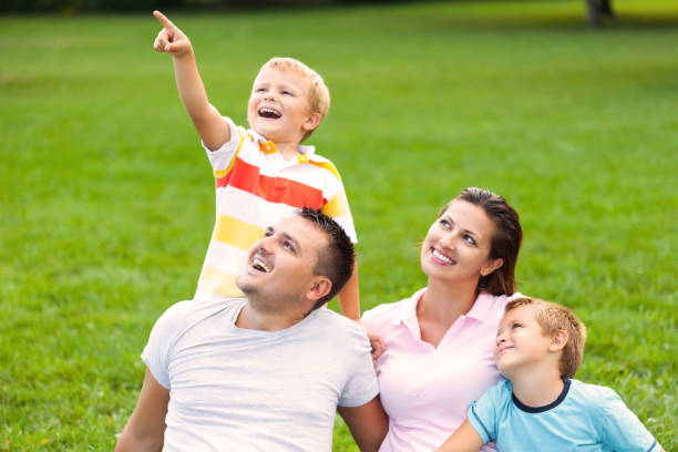 istock Family at the park 171347956