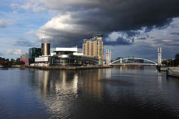 istock Manchester Lowry and Millennium Bridge 171348053