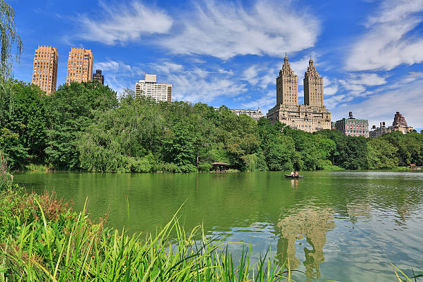 istock Lake In Central Park At Summertime 171348158