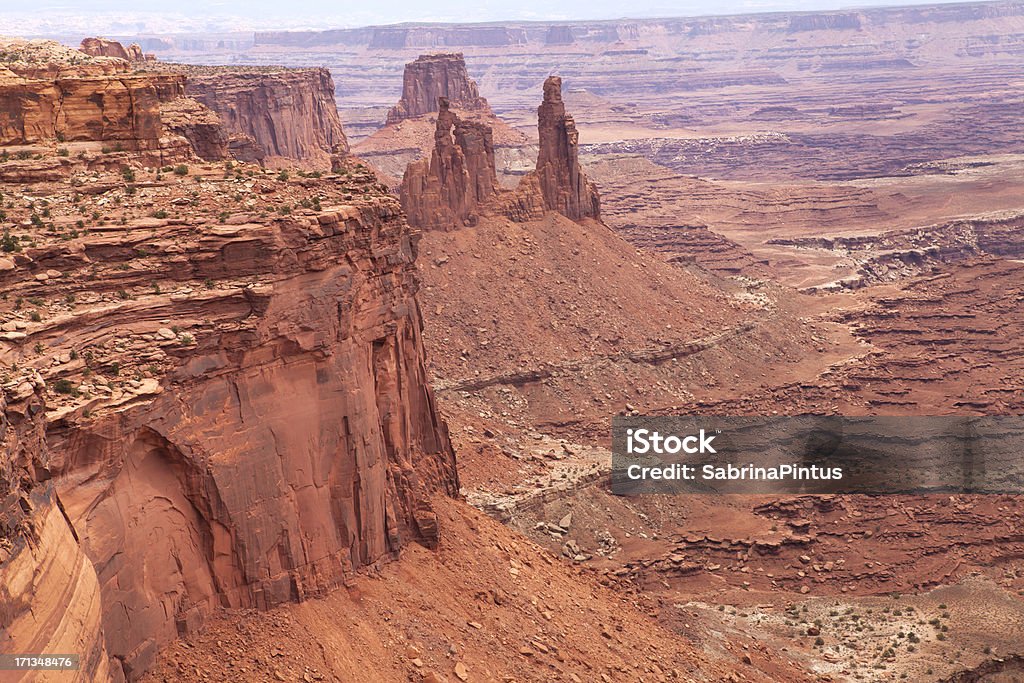 Canyonlands National Park - Lizenzfrei Abenddämmerung Stock-Foto