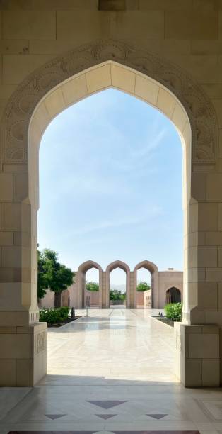 istock Muscat Grand Mosque Archways 171348660