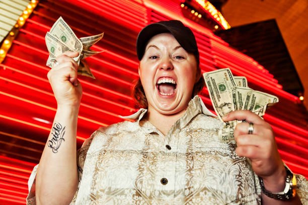 Lucky Winner with Cash