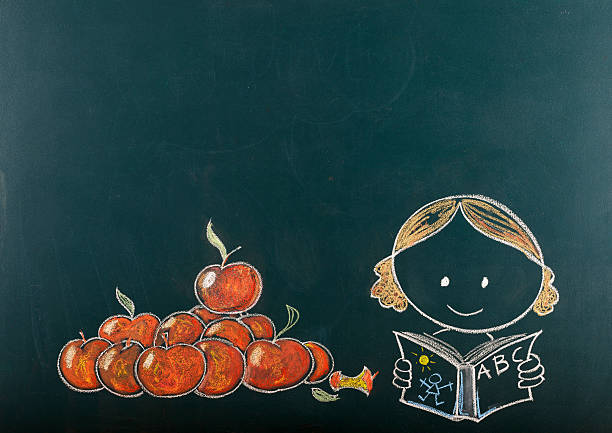 istock Back to School Concept Sketched on Blackboard.Copy Space. 171349827