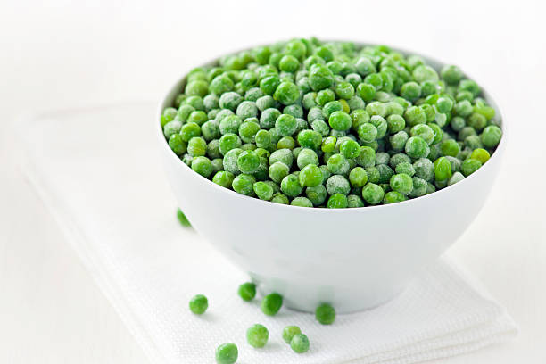 istock Frozen green peas in bowl 171350804