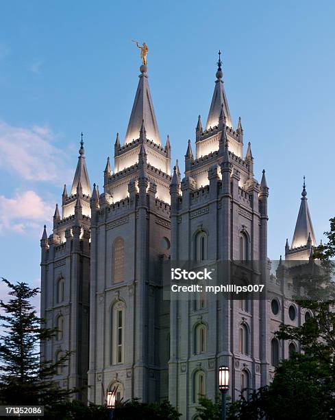 Mormon Temple Stock Photo - Download Image Now - Mormonism, Temple - Building, Church
