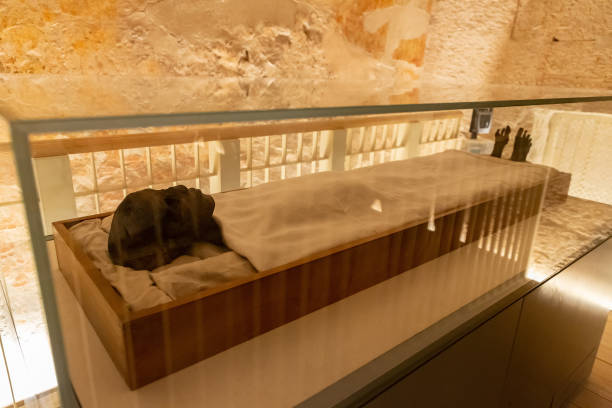 Mummy of Tutankhamun, Luxor, Egypt