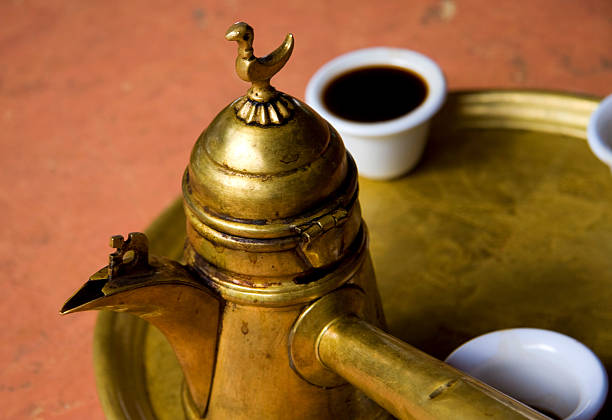 istock Metal pot for Arabic coffee 171352922