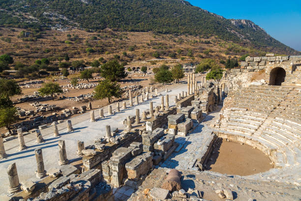 istock Small theater in Ephesus, Turkey 1713530603