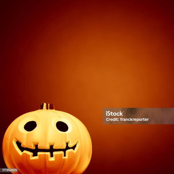 Jack Olantern Halloween Sfondo - Fotografie stock e altre immagini di Affettare il cibo - Affettare il cibo, Arancione, Close-up