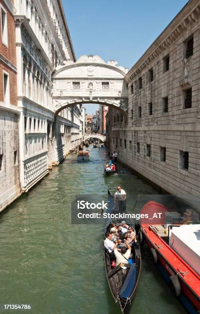 Venice With Traditional Venetian Gondolier Stock Photo - Download Image Now - 2012, Awe, Beauty