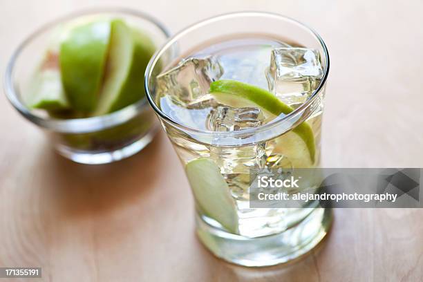 Apple Cider Cocktail Stock Photo - Download Image Now - Alcohol - Drink, Back Lit, Bar - Drink Establishment