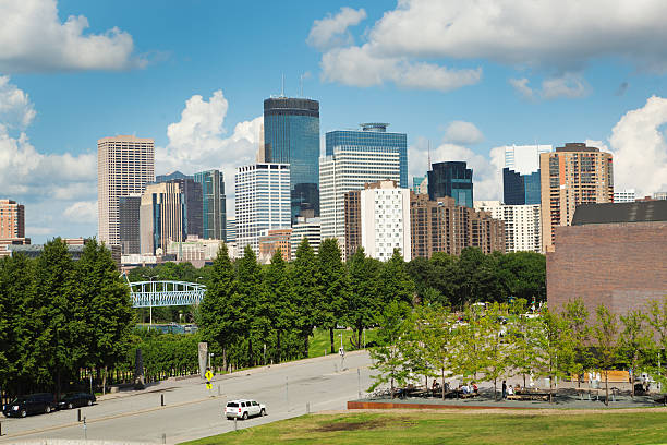 istock Minneapolis Skyline with Walker Art Center in Foreground 171355388