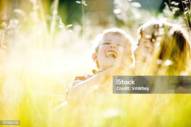 Afternoon Stock Photo - Download Image Now - Springtime, Family, Laughing