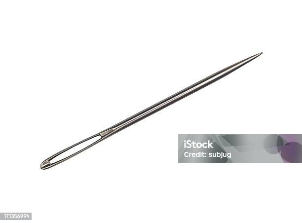 Sewing Needle Stock Photo - Download Image Now - Sewing Needle, Sewing, Cut Out