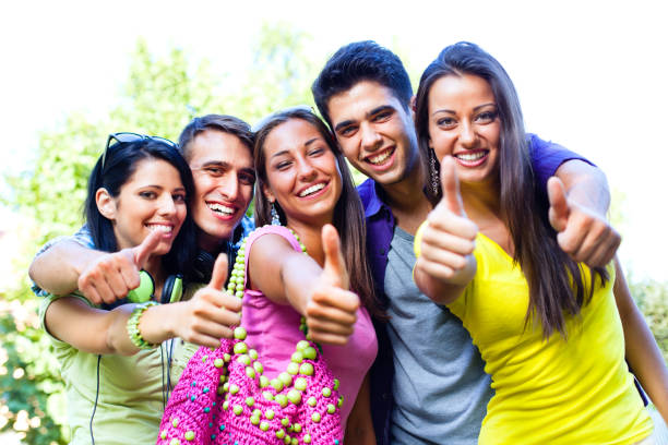 istock Teenagers showing thumbs up 171357438