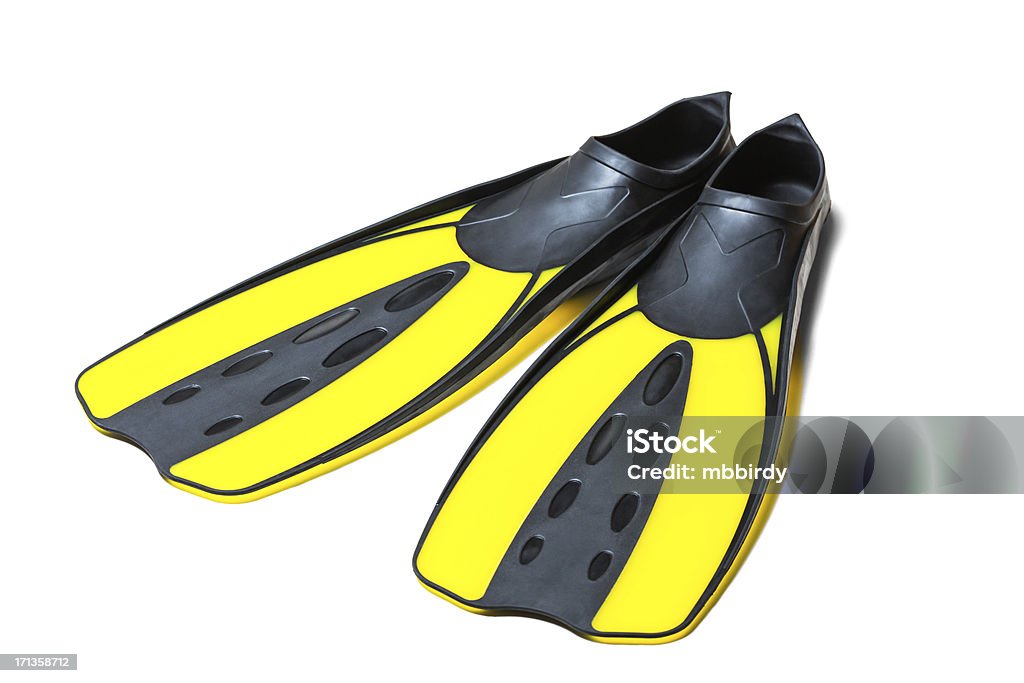 Buceo, flippers aletas - Foto de stock de Aleta - Equipo de buceo libre de derechos
