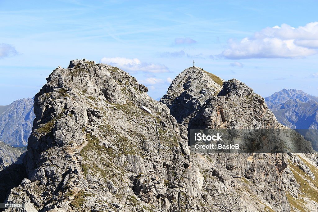 Blick vom Nebelhorn - Lizenzfrei Allgäu Stock-Foto