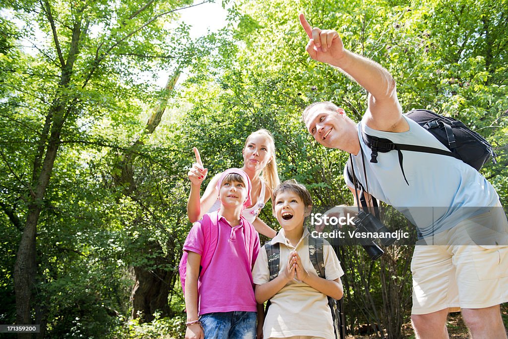 Familie Wandern - Lizenzfrei Familie Stock-Foto