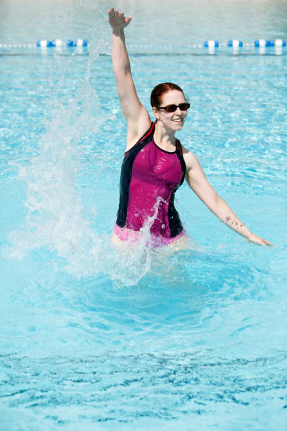 istock Woman Doing Water Aerobics 171359483