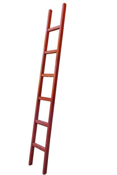 istock burgundy wooden staircase isolated on white background 1713594833