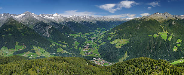 Val Aurina (Itália - fotografia de stock