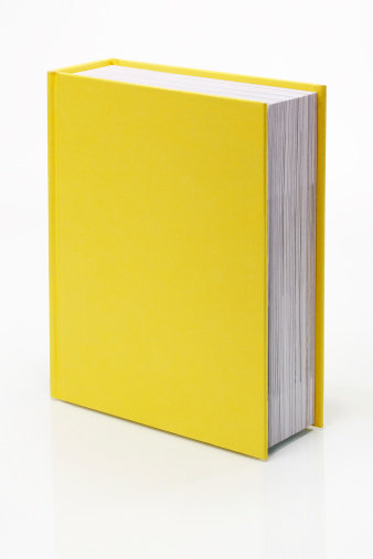 Libro blanco, amarillo photo
