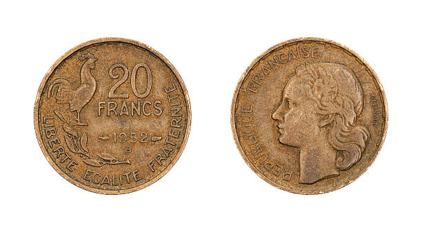 istock Twenty-Franc-Coin, France, 1952 171360837