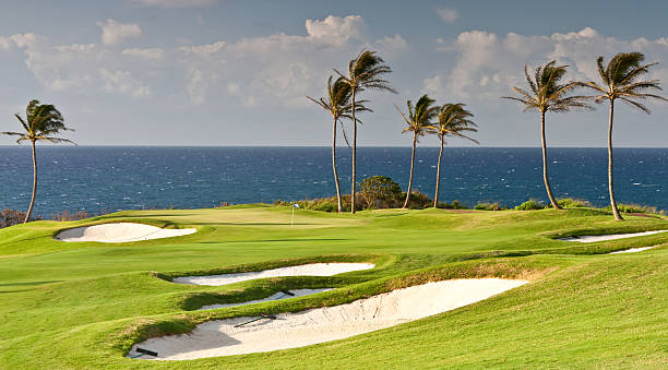 istock Golf Green By the Sea 171360934