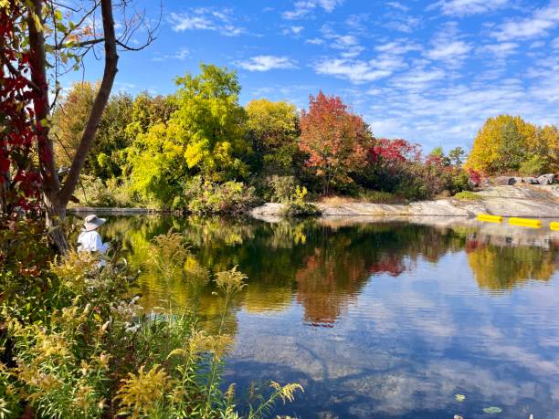 istock Autumn reflections by the lake 1713609694
