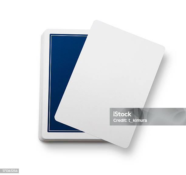 Blank Playing Cards Stock Photo - Download Image Now - Playing