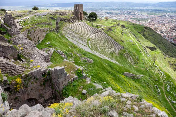 Photo of Amphitheatre in Acropolis of Bergama, Turkey