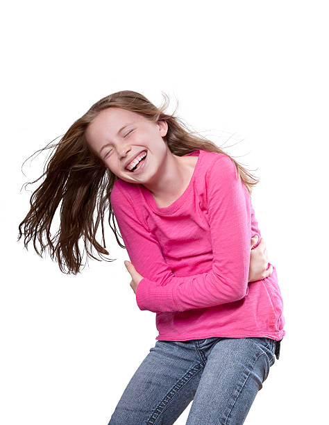 istock Beautiful young girl overjoyed with laughter 171361484