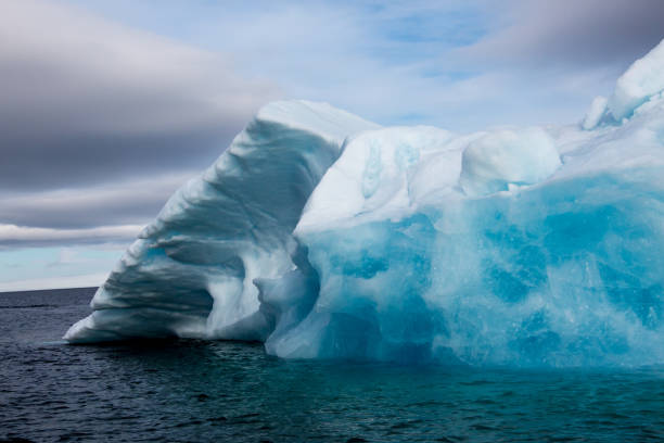 istock Iceberg with reflection drifting in the arctic ozean 171361779