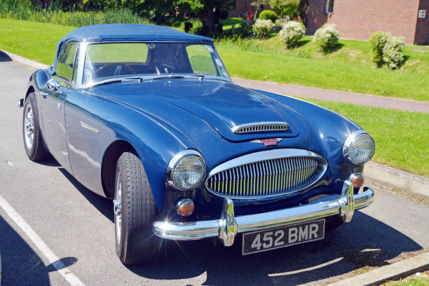 austin healey 3000 mk11 - healey imagens e fotografias de stock