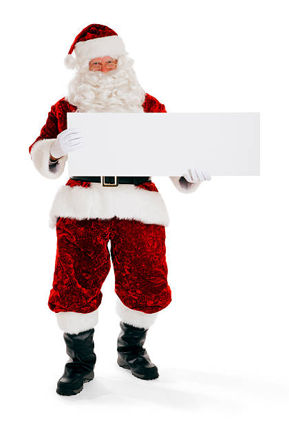 istock Santa Claus Holding a Sign 171362858