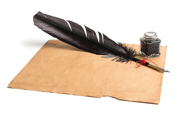istock Quill pen and ink bottle 171363218