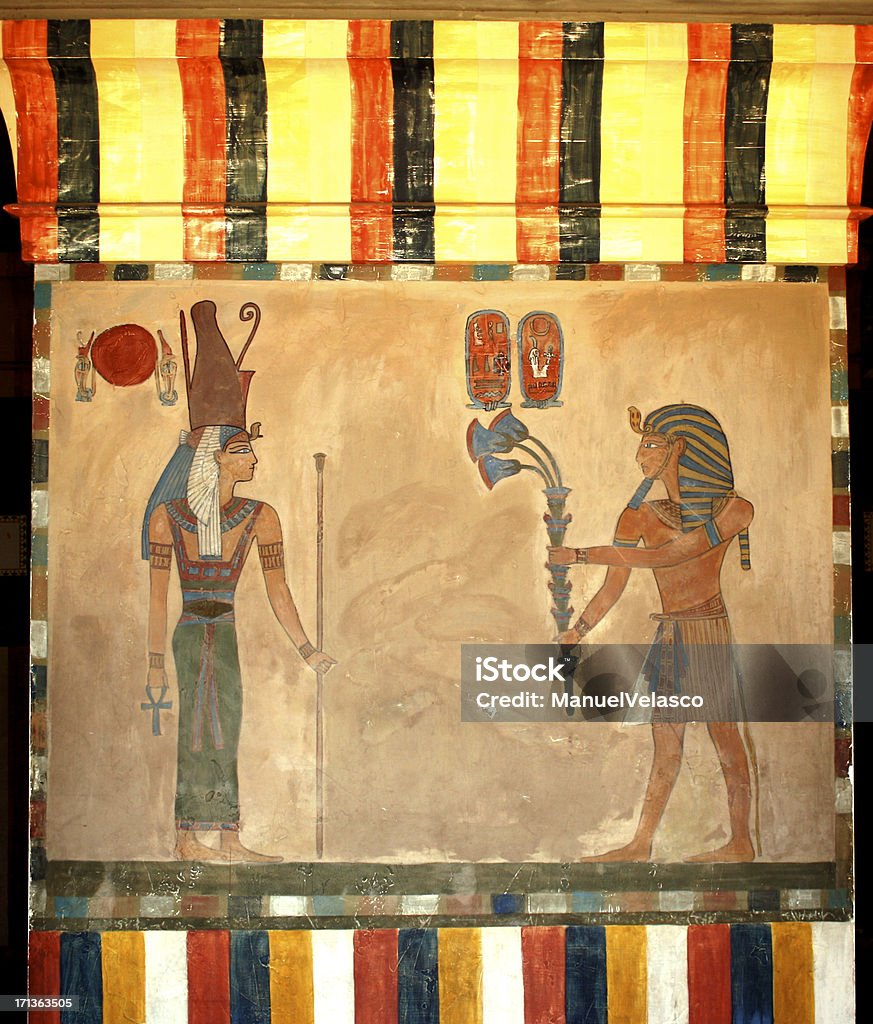 Ägyptische Dekoration - Lizenzfrei Dekoration Stock-Foto