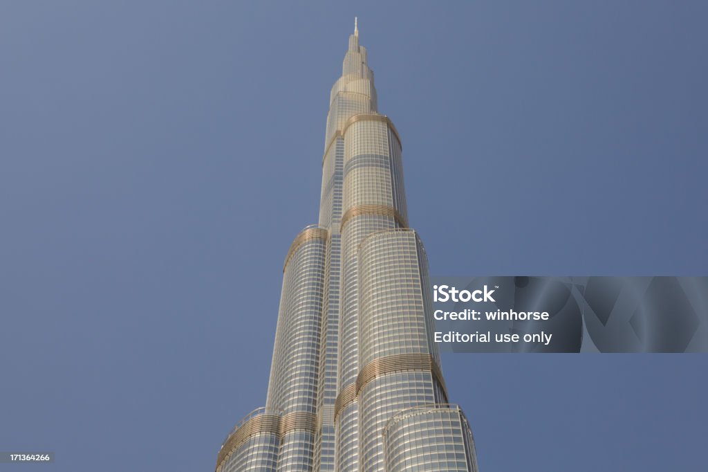 Burj Khalifa in Dubai - Lizenzfrei Architektur Stock-Foto