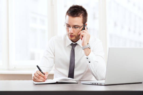 istock Businessman on the phone 171364485