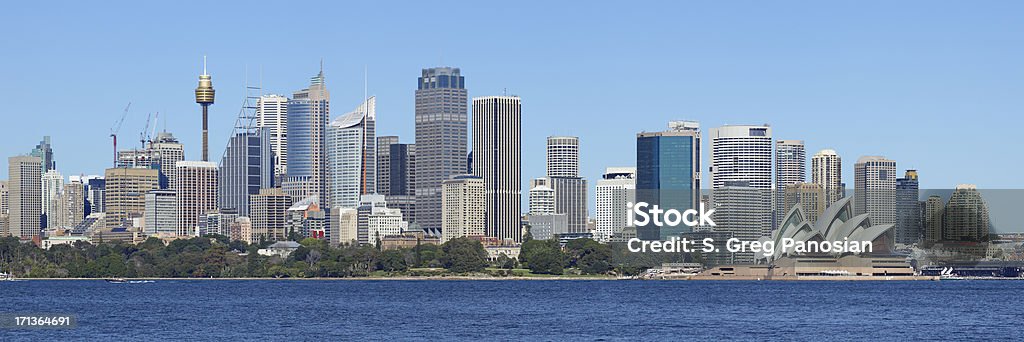 Panorama sullo Skyline di Sydney - Foto stock royalty-free di Giorno