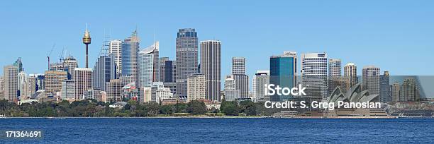 Panorama Sullo Skyline Di Sydney - Fotografie stock e altre immagini di Giorno - Giorno, Teatro dell'Opera di Sydney, Ambientazione esterna