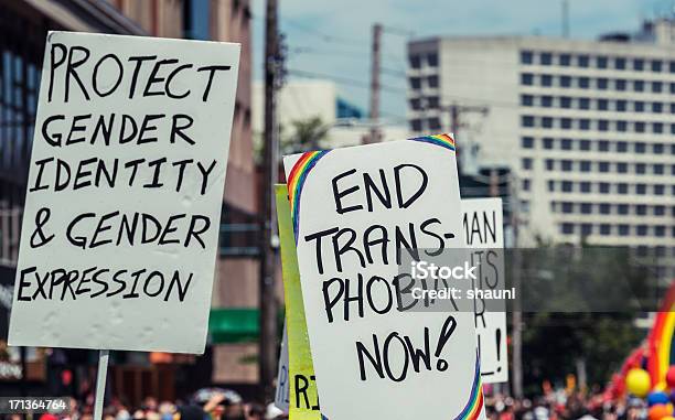 Gender Rights Stock Photo - Download Image Now - Protest, LGBTQIA Rights, LGBTQIA Pride Event
