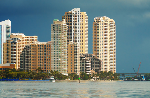 Brickell Miami buildings, Florida