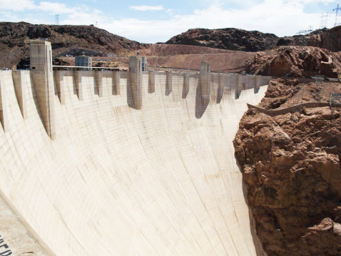 Hoover Dam.  Arizona/ Nevada