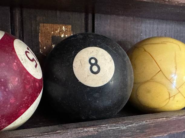 istock Vintage Pool Balls, Billiards 1713656617