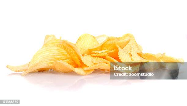 Fritas De Batata - Fotografias de stock e mais imagens de Alimentação Não-saudável - Alimentação Não-saudável, Almoço, Amarelo