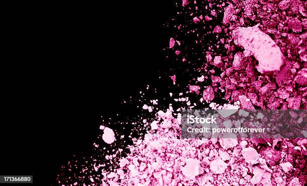 Sombra Rosa - Fotografias de stock e mais imagens de Fundo Preto - Fundo Preto, Maquilhagem, Partido