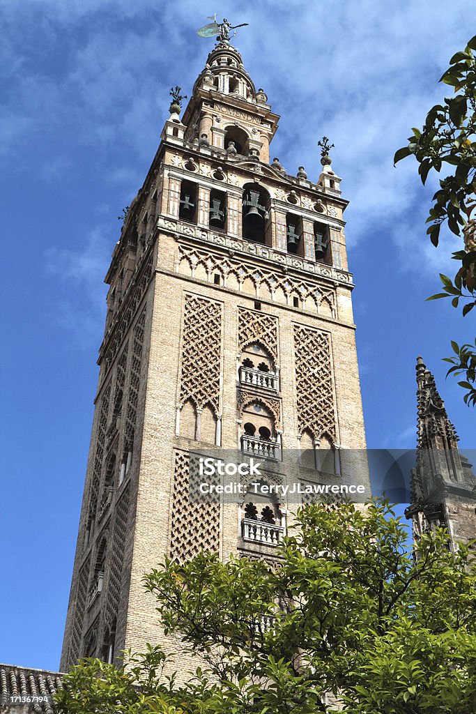 (Giralda), Севилья, Испания - Стоковые фото Аль-Андалус роялти-фри